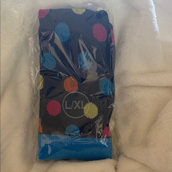 Colorful Patterned Performance Compression Socks - Picture 4 of 8